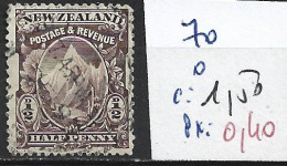 NOUVELLE-ZELANDE 70 Oblitéré Côte 1.50 € - Used Stamps