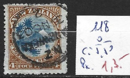 NOUVELLE-ZELANDE 118 Oblitéré Côte 5.50 € - Used Stamps