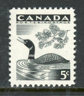 Canada 1957 MNH Loon - Ungebraucht
