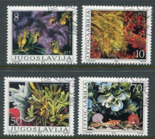 YUGOSLAVIA 1985 Algae Used.  Michel 2121-24 - Gebraucht