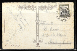 N262 - VATICAN - CP DU 06/08/1933 POUR STRASBOURG FRANCE - Covers & Documents