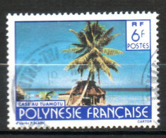 POLYNESIE Paysage (Case Du Tuamotu) 1979 N° 137 - Gebruikt