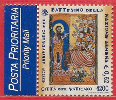 Vatican N°1224 Miniature Arménienne 1200L 2001 ** - Unused Stamps
