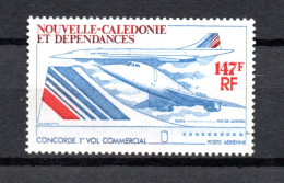 New Caledonia  (France) 1976 Concorde/Aviation/airmail Stamp (Michel 572) MNH - Unused Stamps