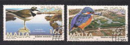 Malte Malta Cept 1999  Yvertn° 1039-40 (o) Oblitéré  Faune Oiseaux Vogels Birds - 1999