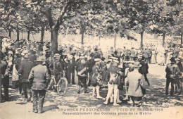 24-2743 : LE CHAMBON-FEUGEROLLES. FETE DU 15 JUIN 1913 - Le Chambon Feugerolles