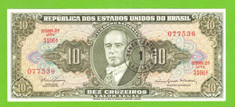 BRAZIL 1 CENTAVO 1966/1967 P-183a  UNC - Brésil