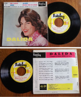 RARE French EP 45t BIEM (7") DALIDA «Luna Caprese» (1959) - Collector's Editions