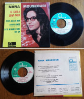 RARE French EP 45t BIEM (7") NANA MOUSKOURI «Ce Soir à Luna Park» (1962) - Collector's Editions