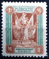 MARIENWERDER                          N° 40                        NEUF** - Marienwerder