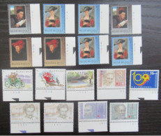 Mooi Lot Plaatnummers Uit 1995/96 - Postfris ** - Face Value: 7,34 Euro - 1991-2000