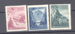 Yougoslavie  :  Yv  42-44  * - Poste Aérienne