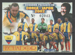 Ecuador 2002 - Calcio Bf           (g9566) - 2002 – Corea Del Sud / Giappone