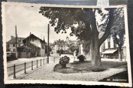 Aubonne - Place De La Gare Et Café De La Gare Au Début Des Années 1930 (16'125) - Aubonne