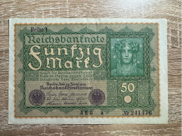 Germany，50 Mark ，1919 ，EF，pick 66 - 50 Mark