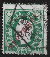 MACAU 1913 D.LUIS SURCHARGED P:12.5 USED (NP#72-P17-L5) - Used Stamps