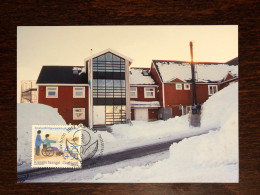 GREENLAND FDC CARD 1996 YEAR DISABLED PEOPLE HEALTH MEDICINE STAMPS - Briefe U. Dokumente