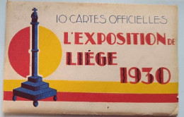 Carnet De Cartes Complet - Belgique - Liège - Exposition De Liège 1930 - Cartes Postales Anciennes - Autres & Non Classés