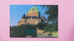 CANADA - QUEBEC - Le Château Frontenac Vu Du Parc De Montmorency - Québec - Château Frontenac