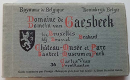Carnet De Cartes Complet - Belgique - Domaine De Caesbeek - Chateau Musée Et Parc - Cartes Postales Anciennes - Other & Unclassified