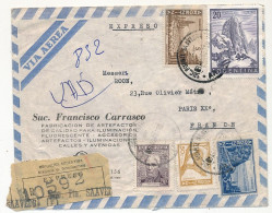 ARGENTINE - Enveloppe Depuis SAAVEDRA 1960 - Affranchissement Composé - Expreso - Brieven En Documenten