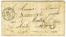 Càd ARMEE D'ORIENT / Bau N Taxe 30 DT Sur Lettre Avec Texte Daté De Camiesche Pour Corté. 1856. - TB / SUP. - Army Postmarks (before 1900)