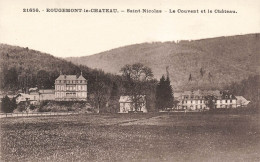 FRANCE - Rougemont Le Château - Saint Nicolas - Le Couvent Et Le Château - Carte Postale Ancienne - Rougemont-le-Château