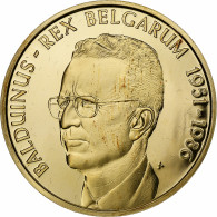 Belgique, Médaille, Baudouin Roi Des Belges, N.d., Or, FDC - Sonstige & Ohne Zuordnung