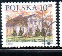 POLONIA POLAND POLSKA 2001 COUNTRY ESTATES LIPKOW 10g USED USATO OBLITERE' - Oblitérés