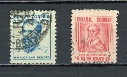 BRESIL - CÉLÉBRITÉ - N° Yvert 393+394 Obli. - Used Stamps