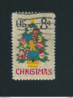 N° 1006 Noël, Arbre De Noël  USA - Christmas 8c., Polychrome Etats-Unis (1973) Oblitéré USA - Used Stamps