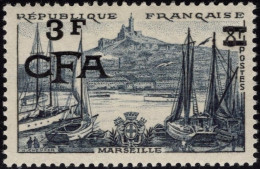 REUNION CFA Poste 322 ** MNH Marseille Et Notre Dame De La Garde Provence Côte D'Azur 1955 - Nuevos