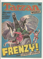 Tarzan Weekly # 19 - Published Byblos Productions Ltd. - In English - 1977 - BE - Other Publishers
