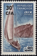 REUNION CFA Poste 372 ** MNH Aix-les Bains Et Le Lac Du Bourget Voilier Sailing 1967 - Nuevos