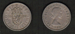 GREAT BRITAIN    1 SHILLING 1956 (KM # 905) #7680 - I. 1 Shilling