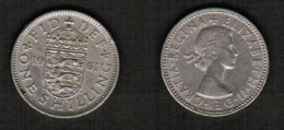 GREAT BRITAIN    1 SHILLING 1961 (KM # 904) #7683 - I. 1 Shilling