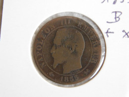 France 5 Centimes 1855 B ANCRE (100) - 5 Centimes