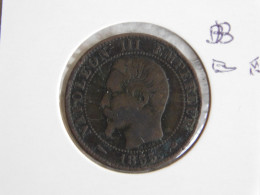 France 5 Centimes 1855 BB CHIEN (101) - 5 Centimes