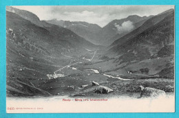 * Realp (Uri - Suisse - Schweiz) * (6415 Edition Photoglob Co Zurich) Blick In's Ursenenthal, Vue Générale, Montagne - Realp