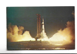 CPM JOHN F.KENNEDY SPACE CENTER ,NASA , SATURN 501! En 1969! (voir Timbre ) - Orlando