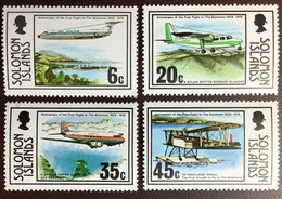 Solomon Islands 1976 First Flight Aircraft MNH - Solomon Islands (1978-...)