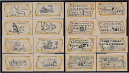 Billetes 1940 Vales Convertibles La Tía Esperanza - Andere & Zonder Classificatie