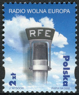 Polonia 2002 Correo 3735 **  Radio  RFE ( Radio Europa Libre) - Nuovi