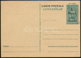 Zilah 1945 Használatlan Díjjegyes Levelezőlap, Bodor Vizsgálójellel - Other & Unclassified