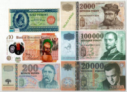 6db Különböző Színházi Kellék-, és Reklámpénz Tétel, Közte 2006. "60 éves A Forint" Sorszámozott Emlékív Az 1946-os 100  - Ohne Zuordnung