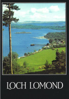 LOCH LOMOND, LUSS, DUNBARTONSHIRE, LAKE, PORT, ARCHITECTURE, SCOTLAND, UNITED KINGDOM, POSTCARD - Dunbartonshire