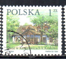 POLONIA POLAND POLSKA 1999 COUNTRY ESTATES KRZESLAWICACH 1z USED USATO OBLITERE' - Used Stamps