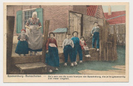 14- Prentbriefkaart Spakenburg Bunschoten 1933 - Spakenburg