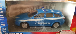 Mondo Motors Alfa Romeo 159 SW 2005 'Polizia' 1:43 - Andere & Zonder Classificatie