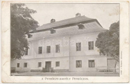 T2/T3 1913 Petróc, Garancspetróc, Petrovce; Petróczy Kastély. Athenaeum 13820. / Castle (EK) - Unclassified